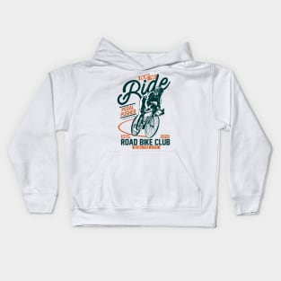 Enjoy the bike ride Kids Hoodie